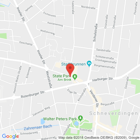 Kartenansicht witte Energieservice