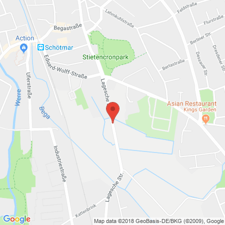 Kartenansicht Lippe Tank Knuth Hülsmann