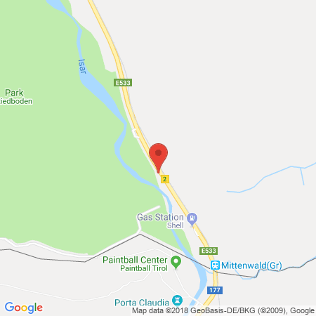 Kartenansicht ESSO Tankstelle Robert Holzheuer