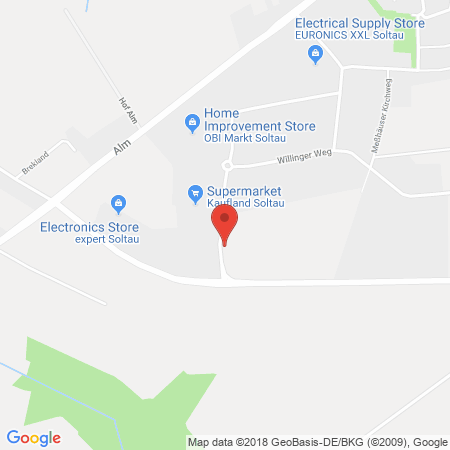 Kartenansicht GO Kaufland-Tankstelle