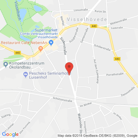 Kartenansicht Autogastankstelle Jörg Dettmer