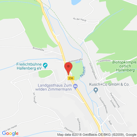 Kartenansicht Calpam Tankstelle B. Stoll