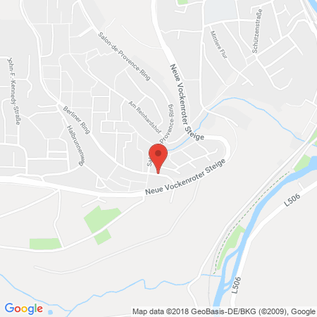 Kartenansicht DBV Tankstelle Michael Graf