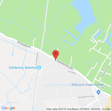 Kartenansicht ELAN Tankstelle