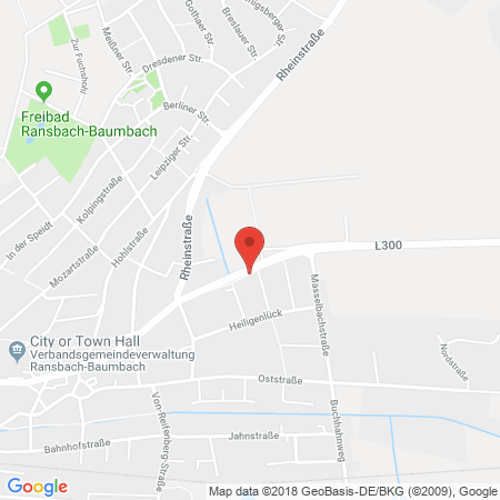 Kartenansicht Esso Tankstelle Günther GmbH