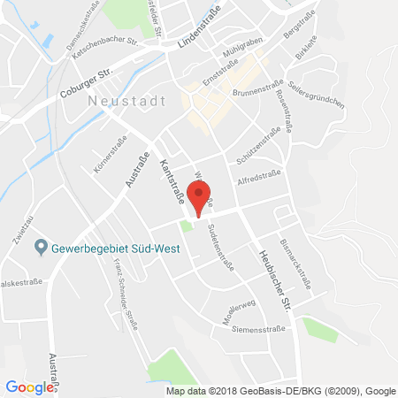 Kartenansicht AVIA Station Herbert Kreußel