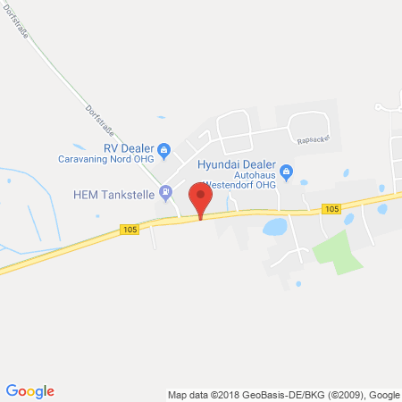 Kartenansicht HEM Tankstelle