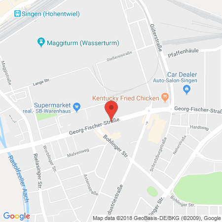 Kartenansicht Autohaus Emminger