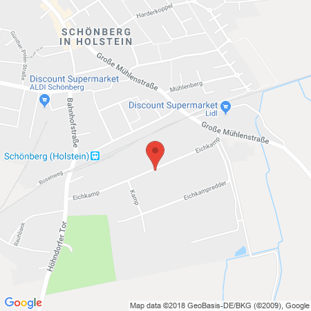 Kartenansicht Esso Station