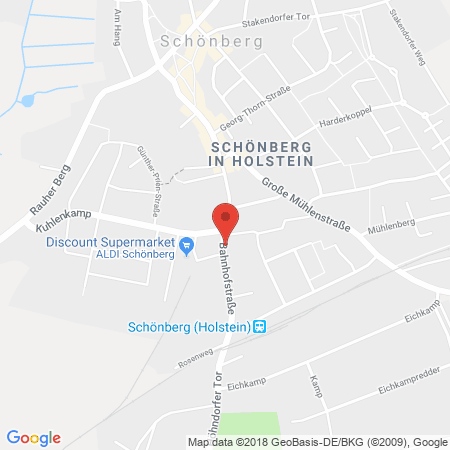 Kartenansicht Aral Tankstelle Ulf Kopplin