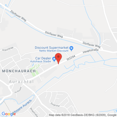 Kartenansicht Freie Tankstelle Autohaus Stadie GmbH