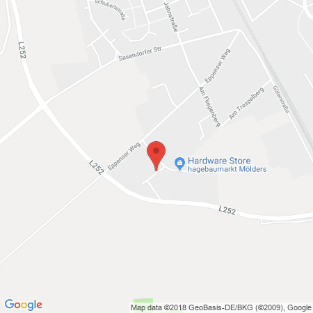 Kartenansicht LTG-Tankstelle