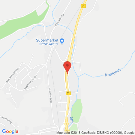 Kartenansicht ARAL Station Sabine Hehs