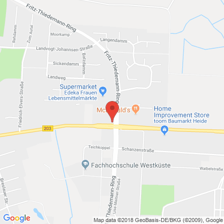 Kartenansicht SB-Tankstelle Zerssen Mineralölhandel GmbH