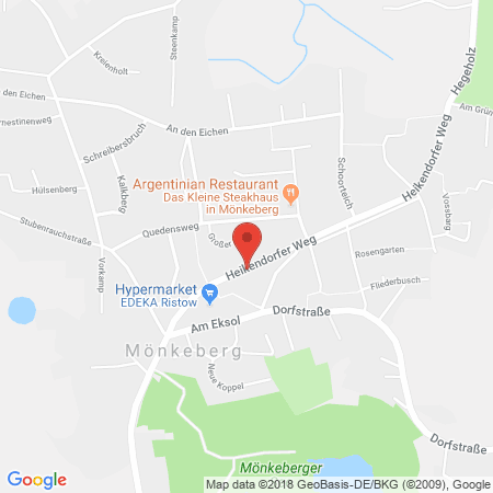 Kartenansicht Aral Tankstelle Arne Dahmke