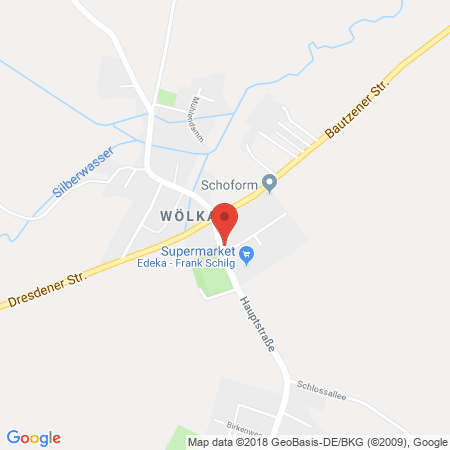 Kartenansicht AVIA Tankstelle