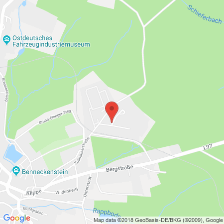 Kartenansicht Brockengas Hubert Dammann