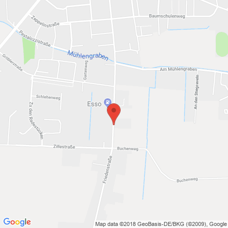 Kartenansicht ESSO Station