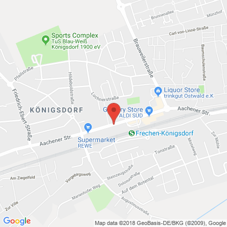 Kartenansicht Freie Tankstelle Klein