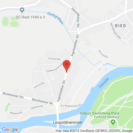 Kartenansicht PINOIL Ottmar Schreiber