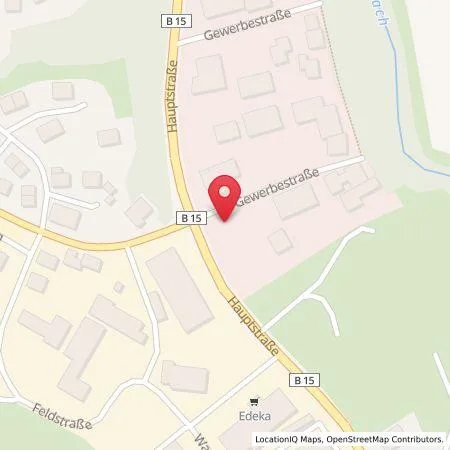 Karte Agip Station Rumpfinger