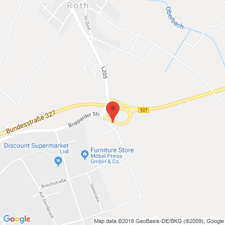 Kartenansicht Raiffeisenbank Kastellaun eG