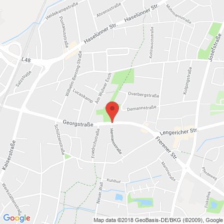 Kartenansicht Aral Alfons Theilen