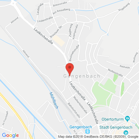 Kartenansicht Auto Huber GmbH