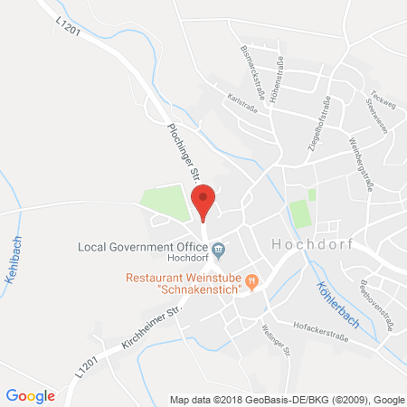 Kartenansicht Esso Tankstelle + Müller & Wolf GbR