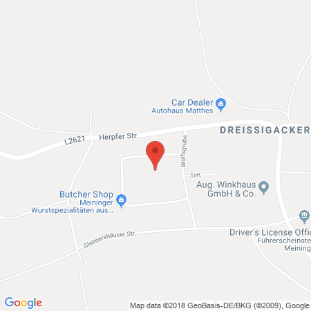 Kartenansicht Autohaus Hommel