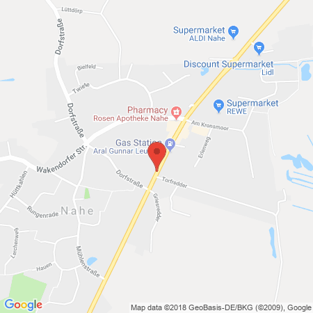 Kartenansicht Aral Tankstelle Gunnar Leuffert