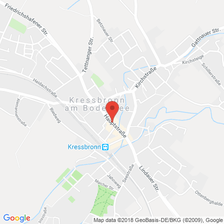 Kartenansicht Esso Station Biggel