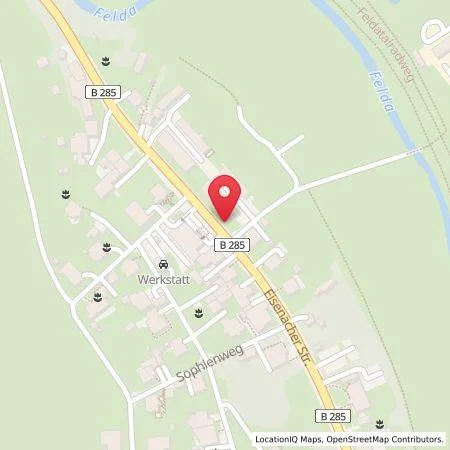 Karte Rhön Tank- und Servicecenter Hellmig GmbH
