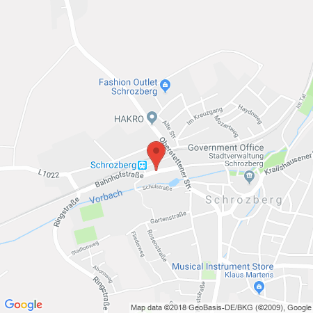 Kartenansicht Avia Tankstelle