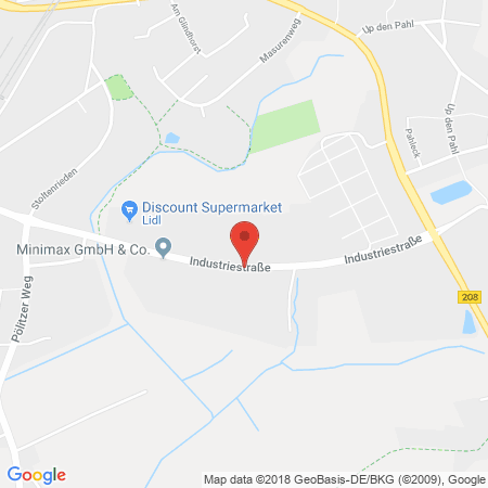 Kartenansicht Autohaus Mazda Witthöft GmbH