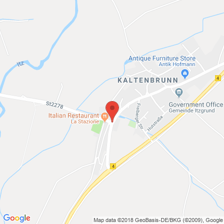 Kartenansicht AVIA-Tankstelle Eberhard Bullmer