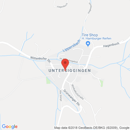 Kartenansicht BFT Tankstelle