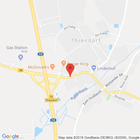 Kartenansicht TOTAL Station