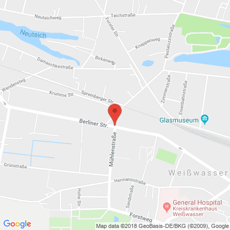 Kartenansicht Die Tankstelle (JET)