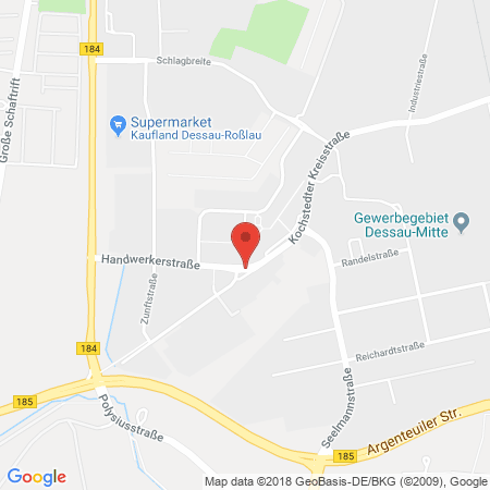Kartenansicht Star Tankstelle B. Hermann