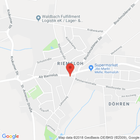 Kartenansicht Q1 Tankstelle Nolte