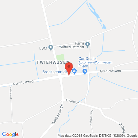 Kartenansicht Autohaus-Wohnwagen Pieper GmbH