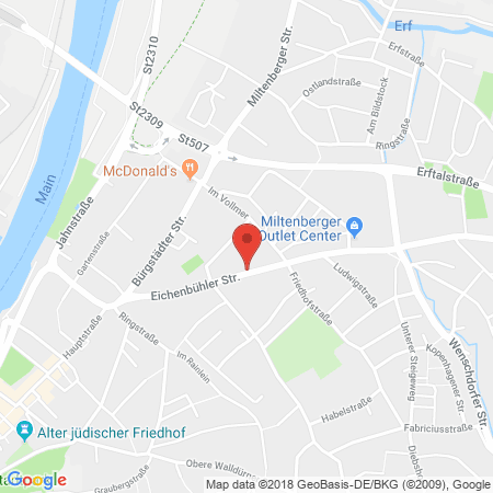 Kartenansicht Agip Service Station Gudrun Kohl