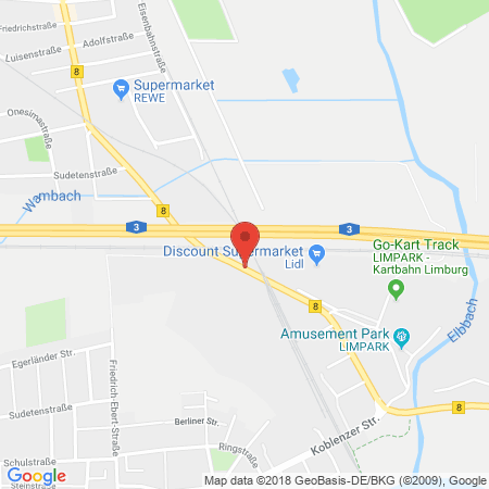 Kartenansicht Tankstelle Staffel