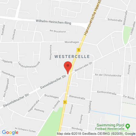 Kartenansicht Bosch - Service Rehwinkel GmbH