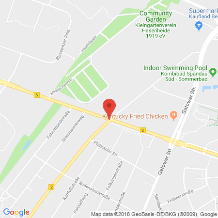 Kartenansicht Total Station