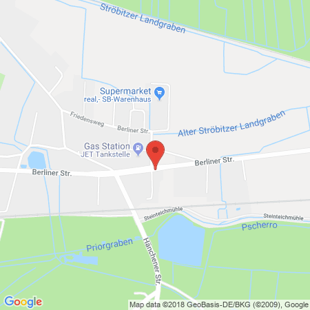 Kartenansicht Tankstelle Kellberg