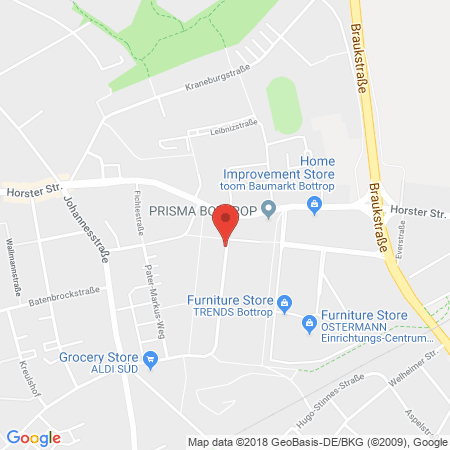 Kartenansicht Westfalen Tankstelle/ Karsten Höcker