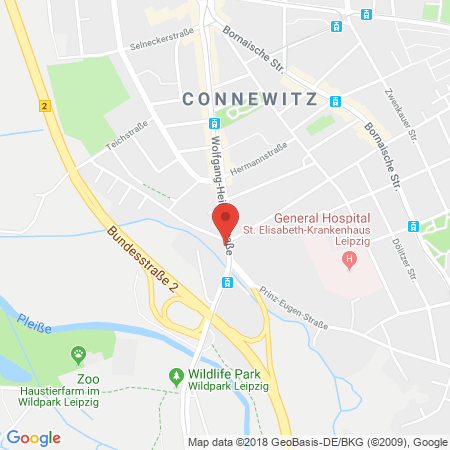 Kartenansicht Autohaus Mühl