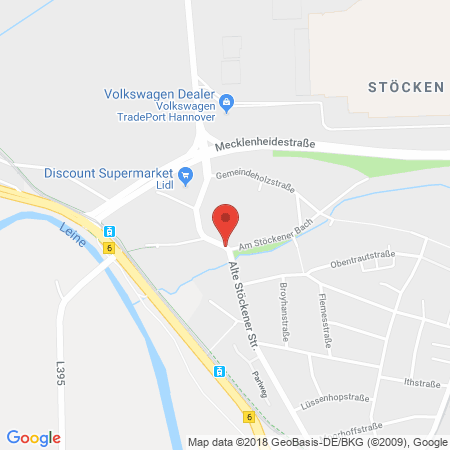 Kartenansicht Leo Tankstelle